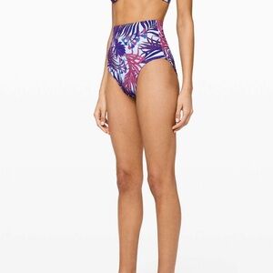 Lululemon Deep Sea High Waisted Bottoms